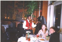 Surprise birthday dinner for Wendy, 1999
