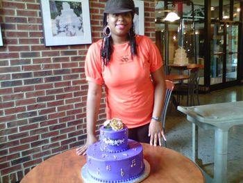 MS. CRYSTAL & SOULFULL cake for her son, JACRYS's, 1st birthday.
