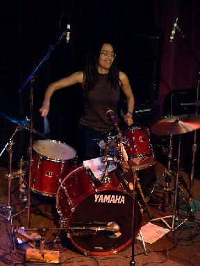 Sheryl Mebane on drums!
