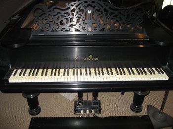 Cookie's lovely Steinway piano
