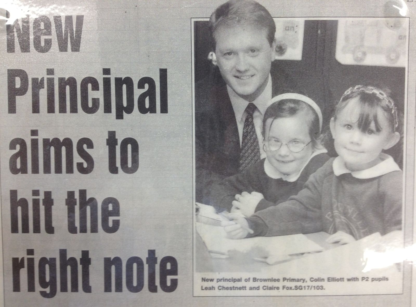 Brownlee Primary School 150 Years of Brownlee