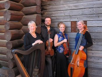 Sue Richards, Ryan McKasson, Hanneke Cassel, Carolyn Anderson Surrick ~ Members of Ensemble Galilei playing in our CD Release concert of
