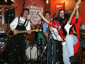 with my brother Steve's band, Zola. Halloween 2004
