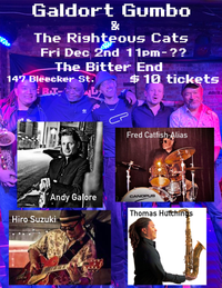 Galdort Gumbo & the Righteous Cats