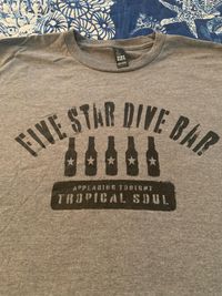 Five Star Dive Bar Woman's Cut T-Shirt