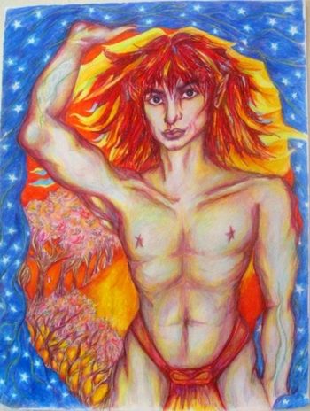 The Art Of Juniper "  Portrait of Jerico Of The Angels " (  2009)
