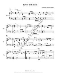 River of Colors (piano sheet music)
