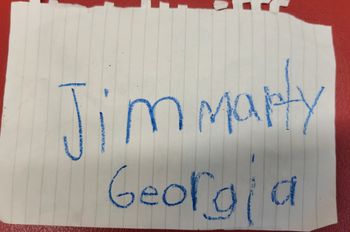 Georgia's Autograph!
