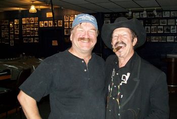 With songwriter, novelist, political candidate Kinky Friedman
