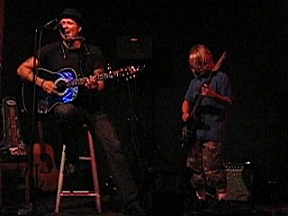 Jamming with my son Christopher 3 - 2007

