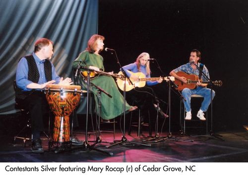 Silver: From the Carolina Calling TV Show: Bob Mutter, Linda Phillips, myself, and Curt Stagner