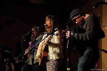 Sail On, Sailor~ Blue Door Anniversary Show, with Terry Ware and John Fullbright; photo by Vicki Farmer
