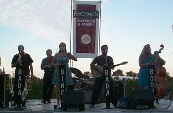 Our first Beachaven Winery gig, Clarksville, TN- We were yearly regulars, and still hold the record for their largest crowd ever!

