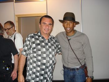 Michael O'Neill with Raphael Saadiq Montreux 2012
