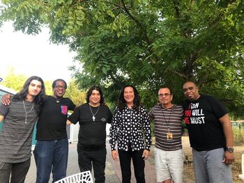 With Tomatito,Luis Salinas,Juan Salinas & my bandmates
