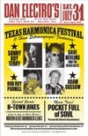 2010 Texas Harmonica Festival Poster