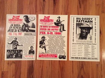 Lowcountry Blues Bash "street posters" on eBay

