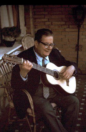 Sr. De La Fuente , 1960's . My first guitar teacher . Madrid , Spain
