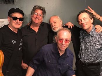 Backstage at The Roxy, Los Angeles with the great Ed Stasium! March 2017
