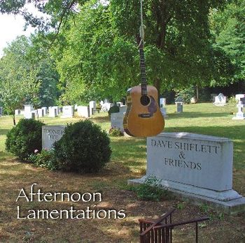 Afternoon Lamentations cover, Shot at Hollywood Cemetery, Richmond Va.
