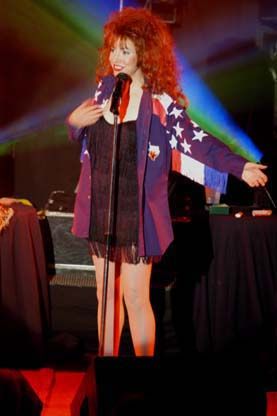 "One Voice" live show image - Bethany pays a musical tribute to the Queen of "new country", stage and screen, Reba McEntire
