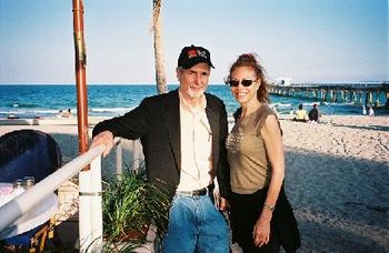 During a recent Florida show tour, Bethany takes some time off to take in some lunch by the beach and visit with one of her number one show fans, Neil Dickman, who flew into Ft. Lauderdale from Washin

