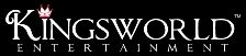 Kingsworld Entertainment logo black background
