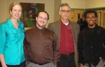 Young Composers Festival. With composers Jeremy Van Buskirk, John Morrison and Kwaumane Brown.
