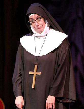 Sister Mary Agnes Labia ponders (click to download)