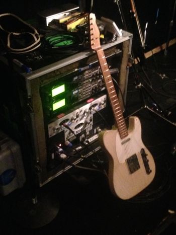 Danocaster on the Road with Book of Mormon
