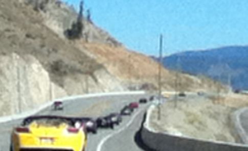 Car Club through Lake Country, Washington