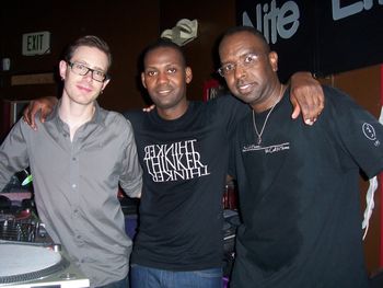 Jesse Walker, Julius "The Mad Thinker" and Me @ W Lounge, Salt Lake City

