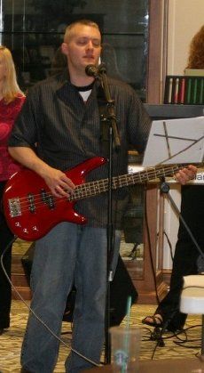 Jason Elkins at Kickback Coffee House, Feb. 2009
