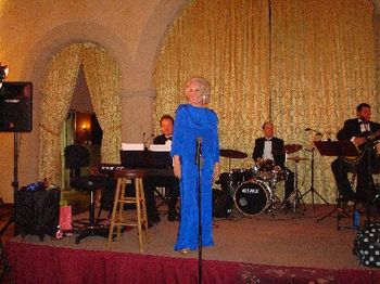 Jan 09 Concert at Surf Club, Miami, FL: Kathryn & Stu Shelton, George Mazzeo, Rick Howard. Not pictured are Woody Brubaker, Sir John, Rick Doll.
