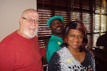 Naples R&B Musicians, Doc, Melvin & Gloria at Claude Rhea Night, March 2009, honoring "Mr. Music"
