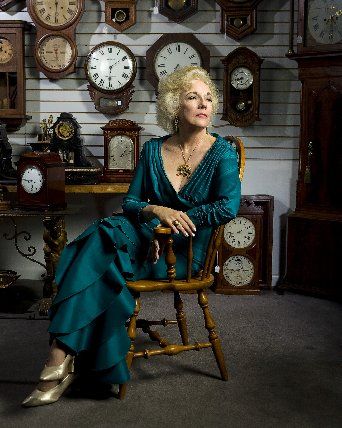 From Kathryn's 2008 CD: "Somewhere In Time." Thanks to The House of Clocks in Bonita Springs, FL for the use of their wonderful store for this photo shoot, and to Bob Harris of Naples, FL for first su
