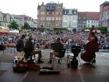 Barnstormers & RockCandy Cloggers at Rudolstadt World Folk Fest in Germany
