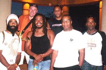 Felix with "Reggae Supergroup"- King Solomon
