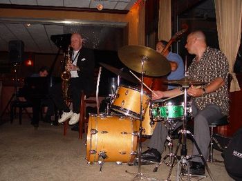 Playing with saxophonist Don Menza, Bill Dobbins and Dan Vitale 8/09
