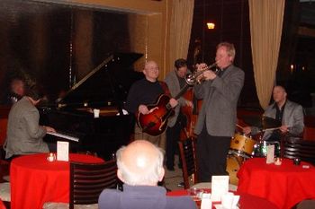 Playing with Philly trumpet ace John Swana with Bob Sneider guitar, Paul Hofmann piano and Phil Flanigan bass
