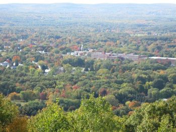 Easthampton, MA view from Mt. Tom
