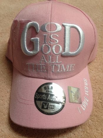Item #0129 - God is Good All the Time - Pink
