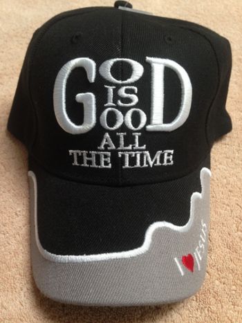 Item #0127 - God is Good All the Time (Design 1) - Black
