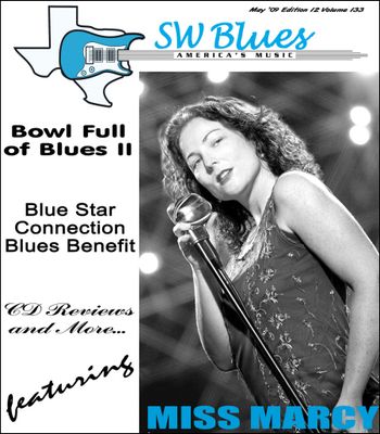My first cover!!  Southwest Blues Magazine
