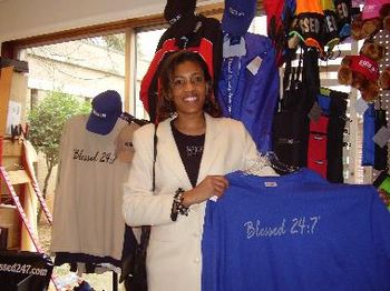 Wanda Childs-CEO/President of Blessed 24:7 at the 2007 AGQC
