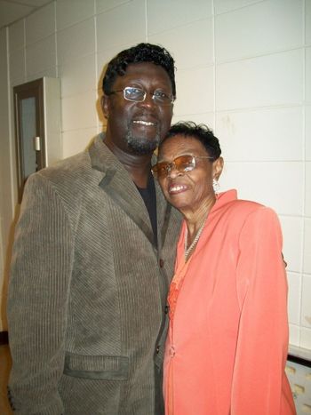 Doc McKenzie and Mrs. Dora Bell at program in Macon, GA
