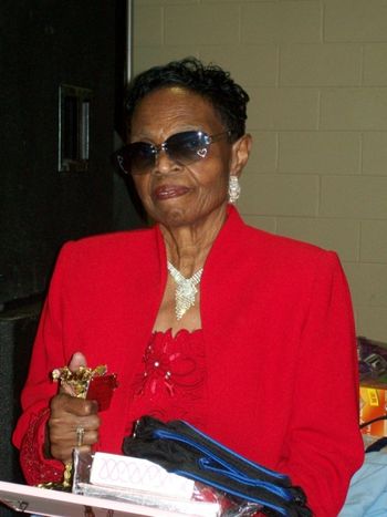 Mrs. Dora Bell at Mother's Day Musical in Drummonds, TN

