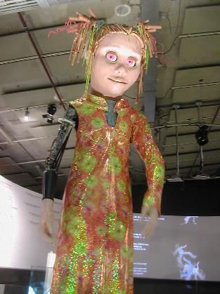 Elektra is about 3 meters tall, and programmed to show up in your child's nightmares.
