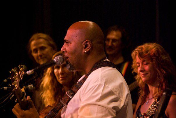 At the Threadgill Theater with Annie Wenz, Pat Wichtor, Freebo, and Karen Mal - Neale Eckstein