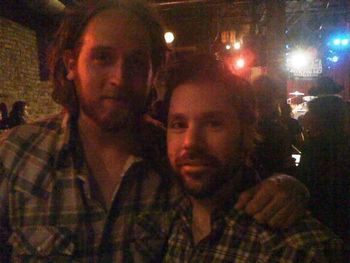 with Hayes Carll in Nashville
